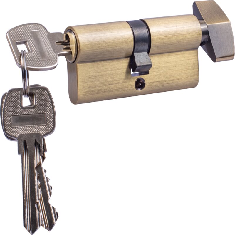 EN1303 Euro Profile Single Cylinder with Knob with Key